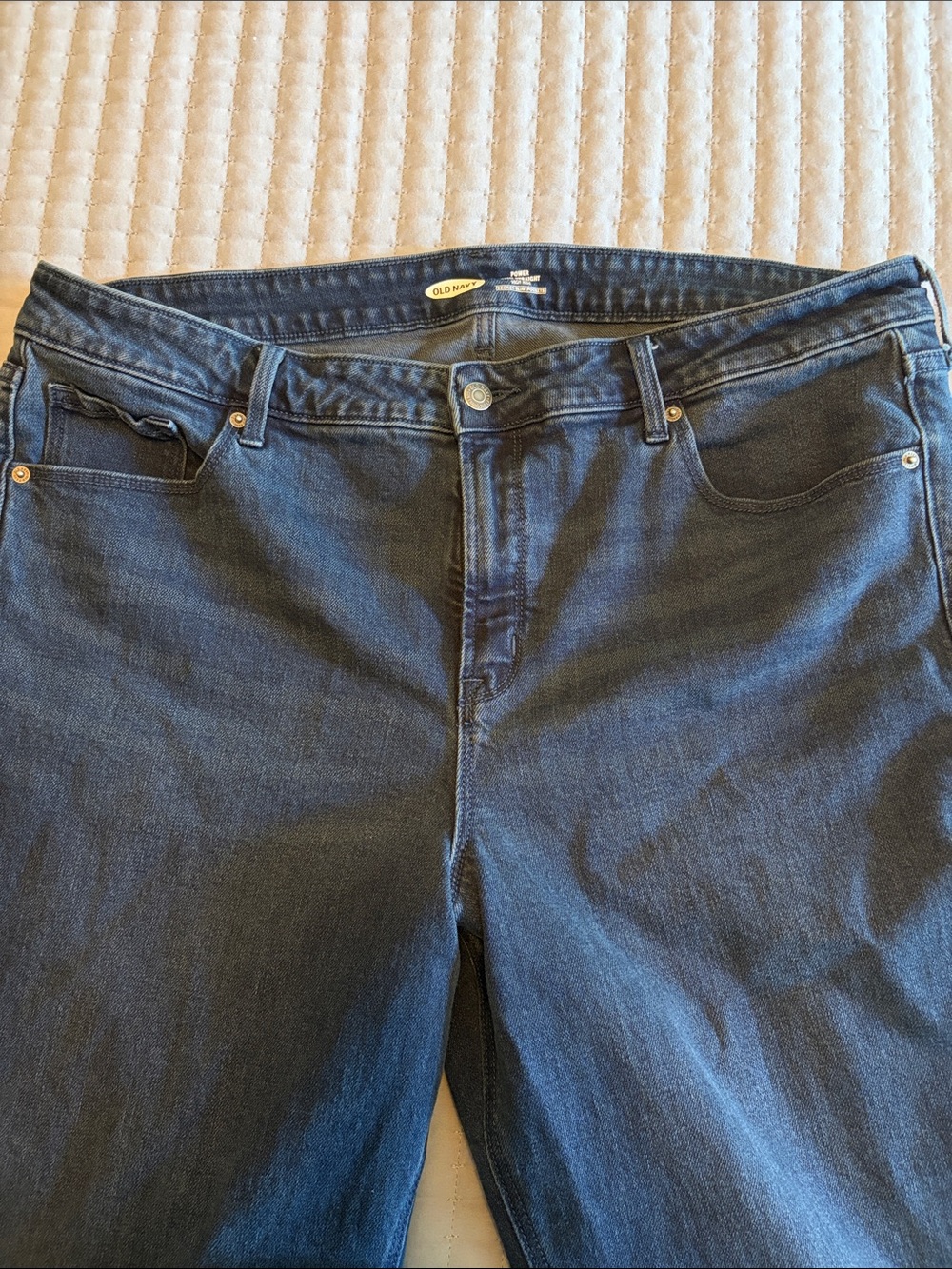 Old Navy Power Slim Straight Leg Jeans